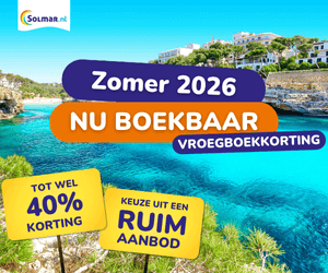 Solmar vroegboekkorting Spanje 2026